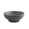 Раковина накладная Mixxus Premium Topper-0201 Gray 410x410x165 мм с переливом (MP6649)- Фото 3