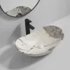 Раковина накладна Mixxus Premium Wave-0106 Marble 620x360x160 мм (MP6560)- Фото 4