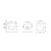 Унитаз подвесной Mixxus Premium Ellipse-0302-T3 495x360x370 система смыва Tornado 3.0 (MP6462)- Фото 4