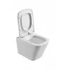 Унитаз подвесной Mixxus Premium Quadro-0301-R 490x340x360 система смыва Rimless (MP6452)- Фото 3