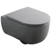 Унитаз подвесной Mixxus Premium Topper-0303-R Gray 495x370x350 система смыва Rimless (MP6657)- Фото 1