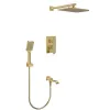 Встраиваемая душевая система Mixxus Premium DALI 009 Inner box Brushed Gold (MI6767)- Фото 4
