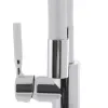 Смеситель для кухни с силиконовым изливом Mixxus Premium RIO 011 белый (MI5814)- Фото 2