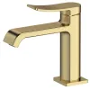 Смеситель для раковины Mixxus Premium DALI 001 NUT Brushed Gold (MI6762)- Фото 2