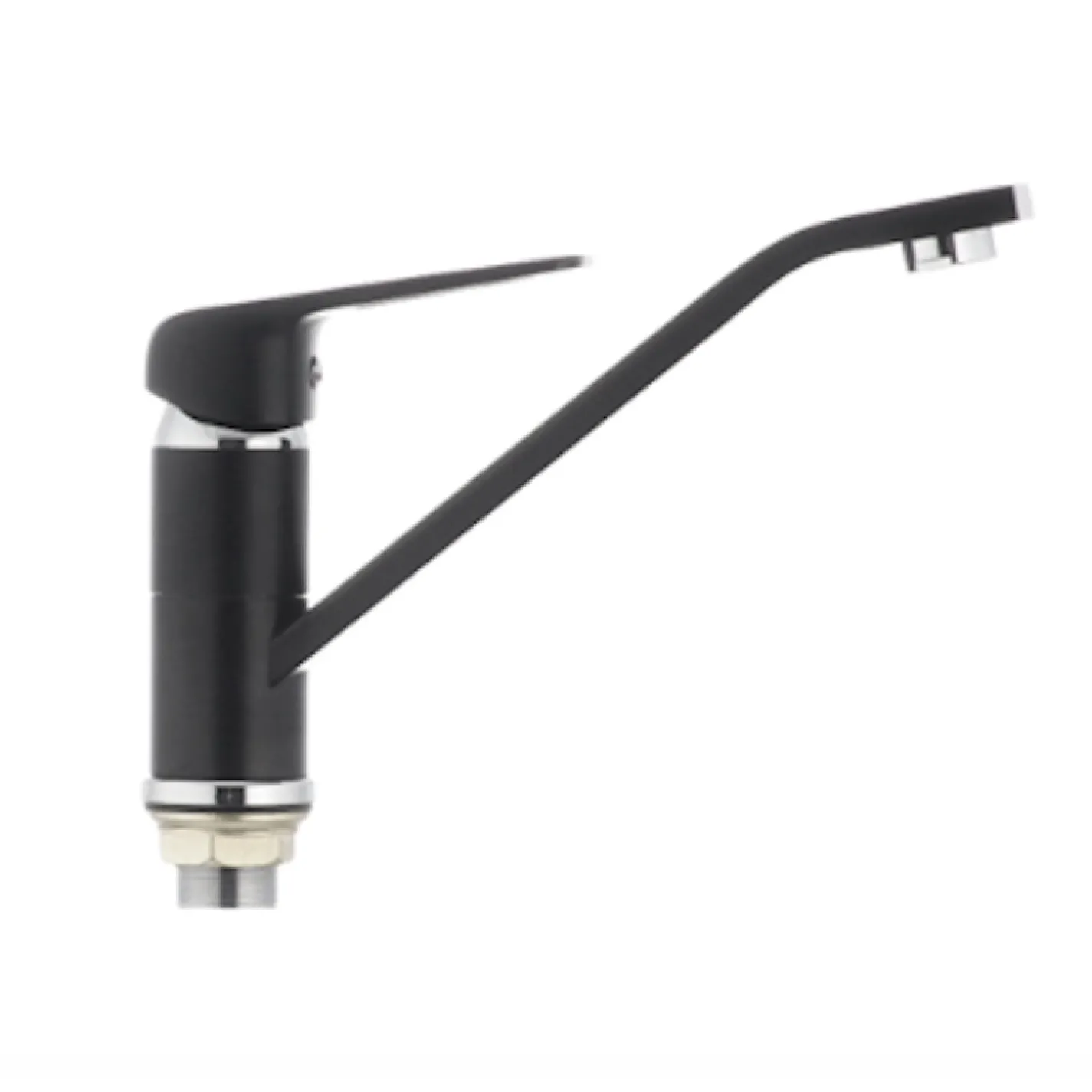 Смеситель для кухни Mixxus Oregon 555 черный (MX0010) - Фото 1