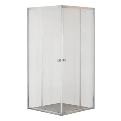 Душевая кабина без поддона Mixxus CUBIC SC01-90x90x185-TR Хром (MI6906)