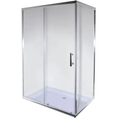 Душевая кабина без поддона Mixxus Hard SC01-120x80x185-TR Хром (MI6912)
