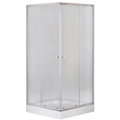 Душевая кабина Mixxus CUBIC SCT01-100x100x195-FB Chrome (MI6904)