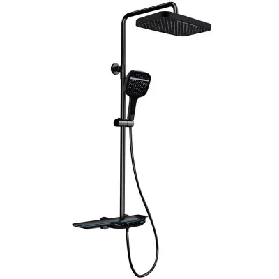 Душевая система Mixxus Premium SPACE-009-J BLACK (MI7011)