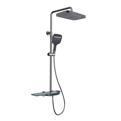 Душевая система Mixxus Premium SPACE-009-J Graphite (MI6542)