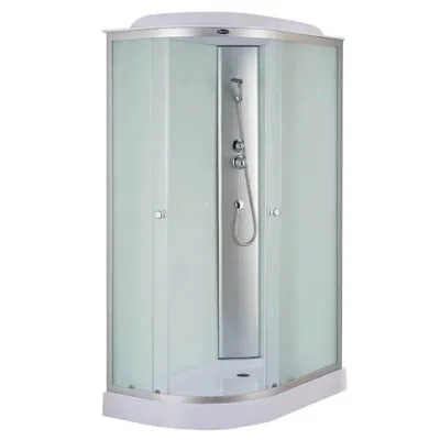 Душевой бокс Mixxus WAVE SB02-120x80x215-R-FB Satin с низким поддоном (MI6893)
