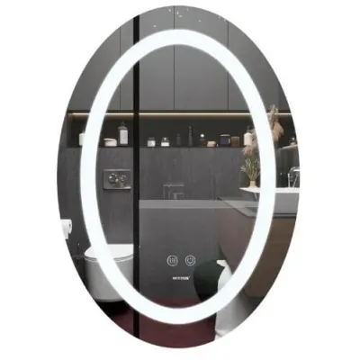 Дзеркало Mixxus Plain MV03-50x70 LED Touch, Anti-fog, димер, рег. яскравості (MI6664)