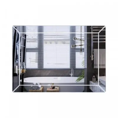 Дзеркало Mixxus Premium Cubic MR14-70x50-Reverse LED Touch, Anti-fog, димер (MP6647)