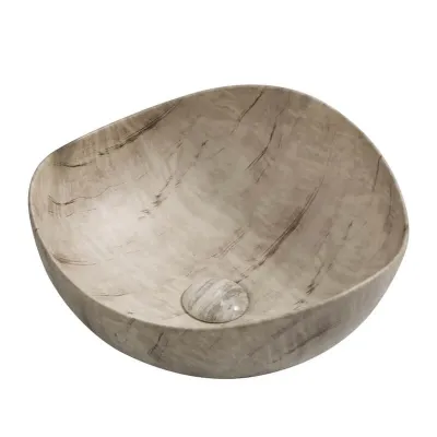 Раковина накладна Mixxus Premium Wave-0103 Marble 380x380x170 мм (MP6532)