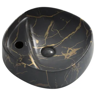Раковина накладная Mixxus Premium Wave-0201 Marble 430х430х150 мм (MP6536)