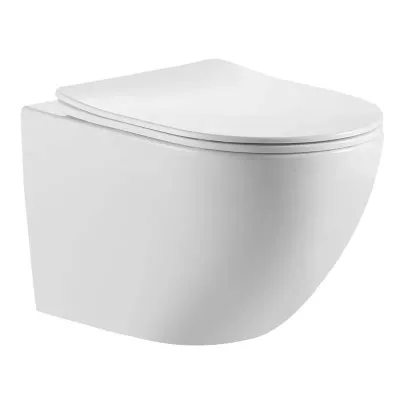 Унитаз подвесной Mixxus Ellipse-0306-T3 520x360x365 система смыва Tornado 3.0 (MI6704)