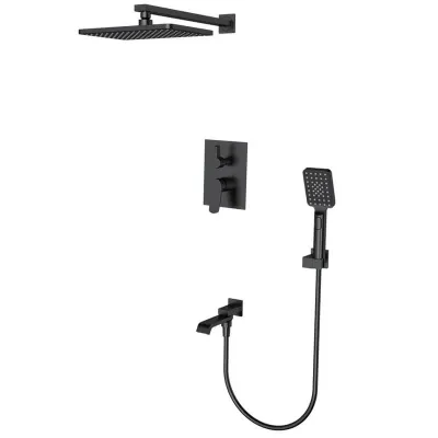 Встраиваемая душевая система Mixxus Premium DALI 009 Inner box Black (MI6755)