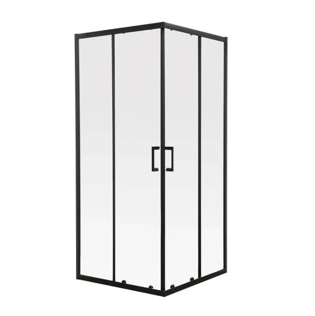 Душевая кабина без поддона Mixxus Premium Diverse SC02-90x90x195-TR Black (MI6862)- Фото 1