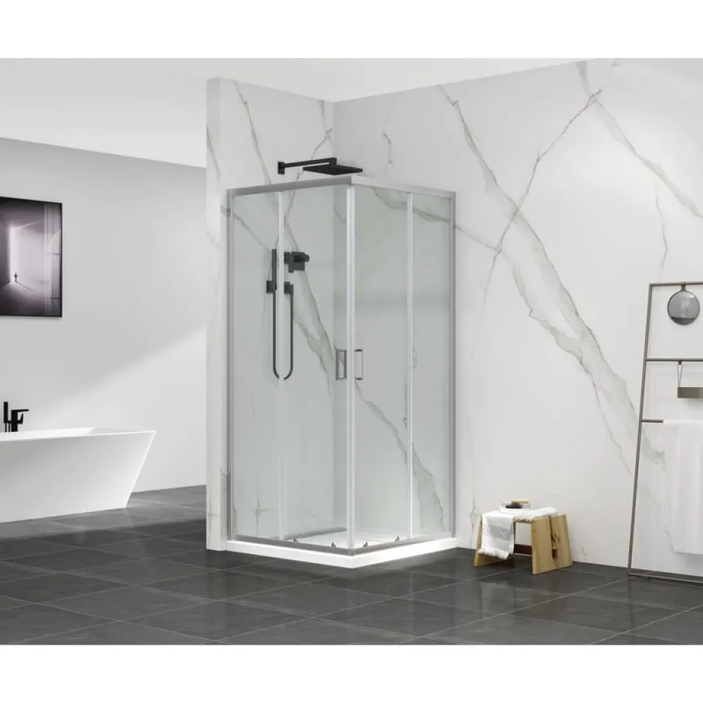 Душевая кабина без поддона Mixxus Premium Diverse SC02-90x90x195-TR Chrome (MI6861)- Фото 2