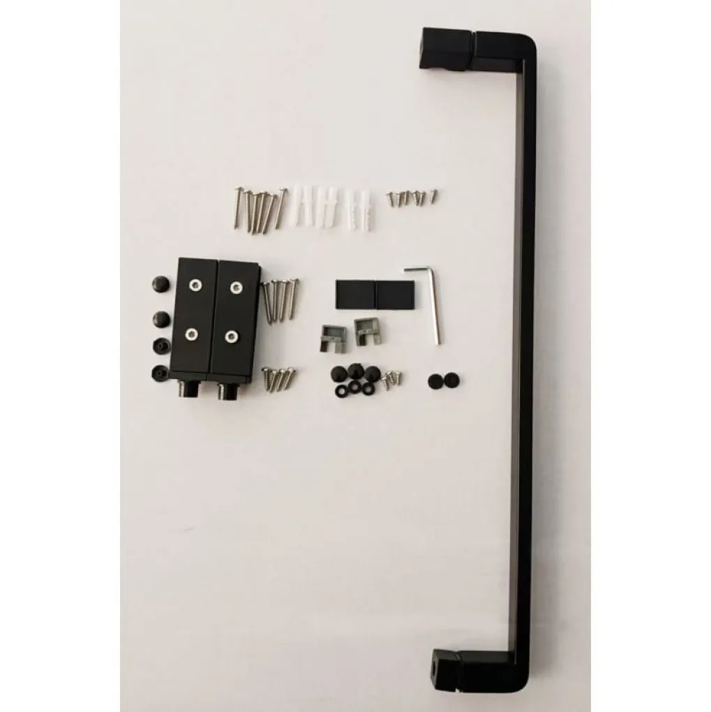 Душевая кабина без поддона Mixxus Premium BEVEL SC01-100x80x195-TR Black (MI6870)- Фото 2