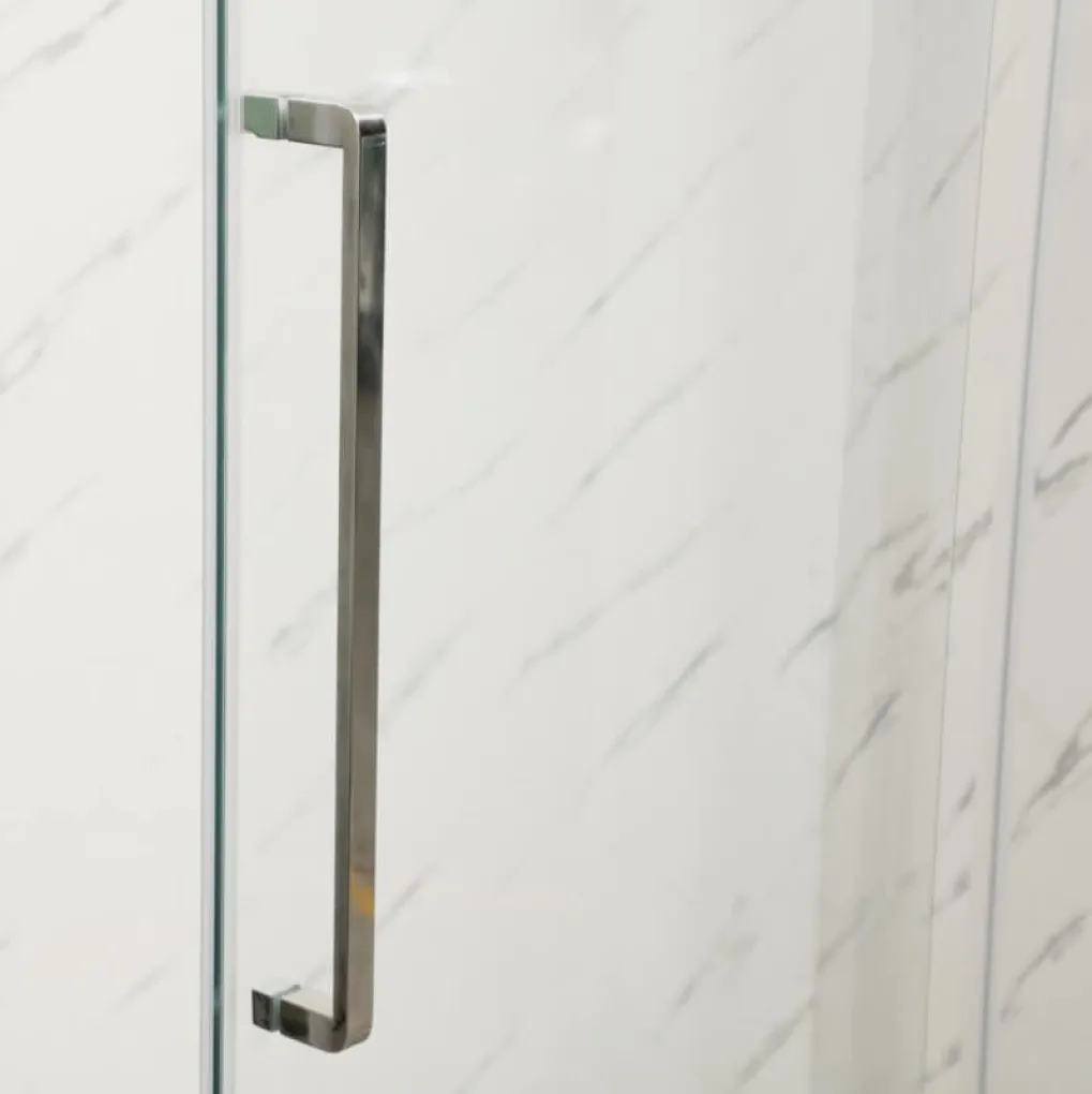 Душевая кабина без поддона Mixxus Premium Bevel SC01-100x80x195-TR Chrome (MI6869)- Фото 4