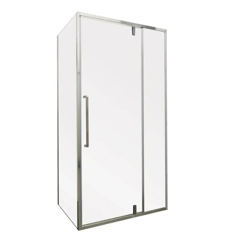 Душевая кабина без поддона Mixxus Premium Bevel SC01-100x80x195-TR Chrome (MI6869)- Фото 1