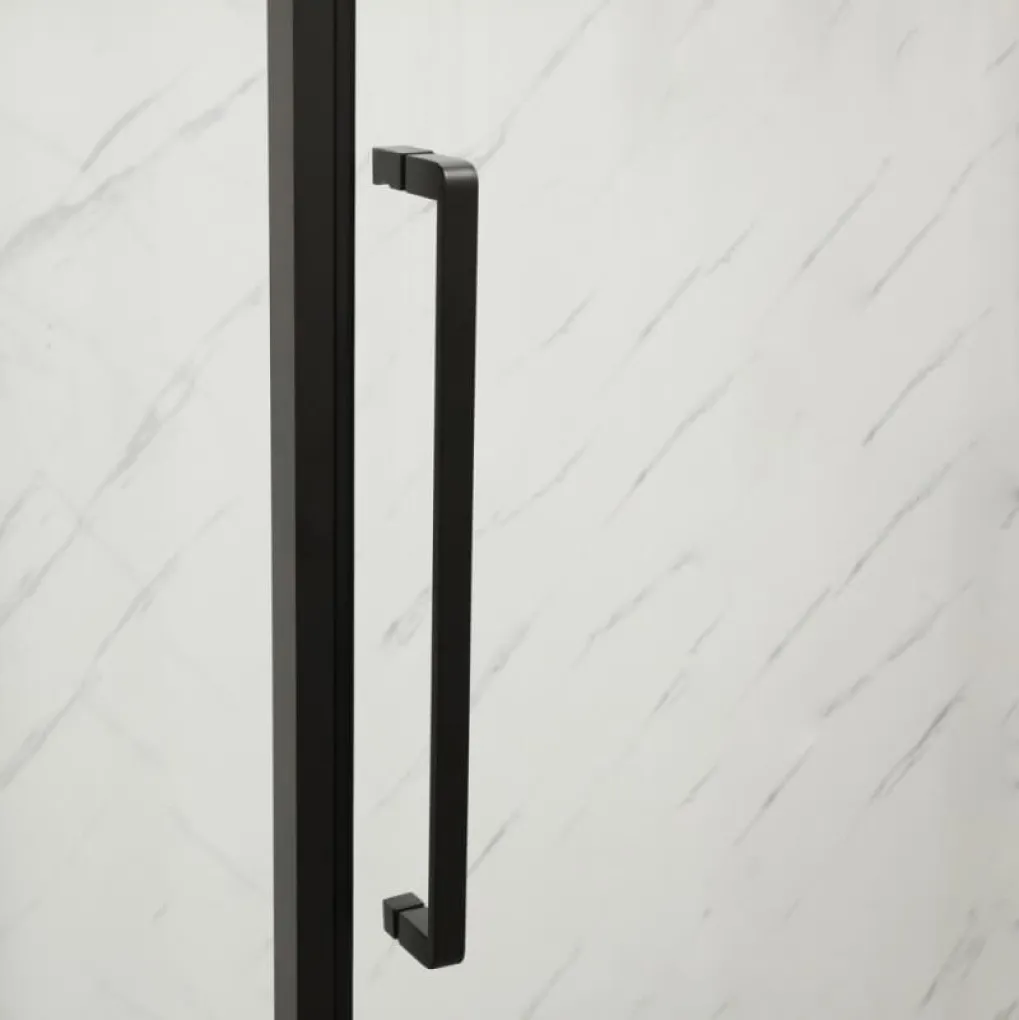 Душевая кабина без поддона Mixxus Premium Bevel SC01-120x80x195-TR Black (MI6872)- Фото 3