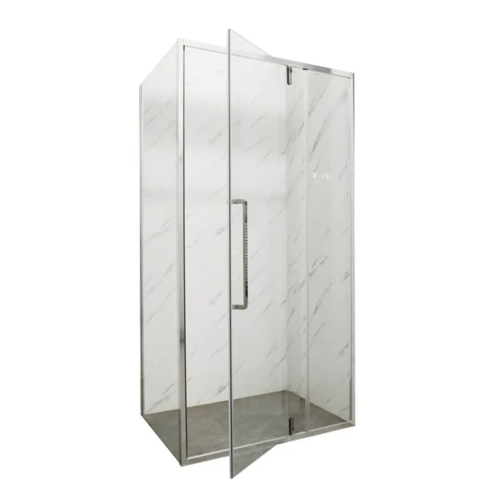 Душевая кабина без поддона Mixxus Premium Bevel SC01-120x80x195-TR Chrome (MI6871)- Фото 4