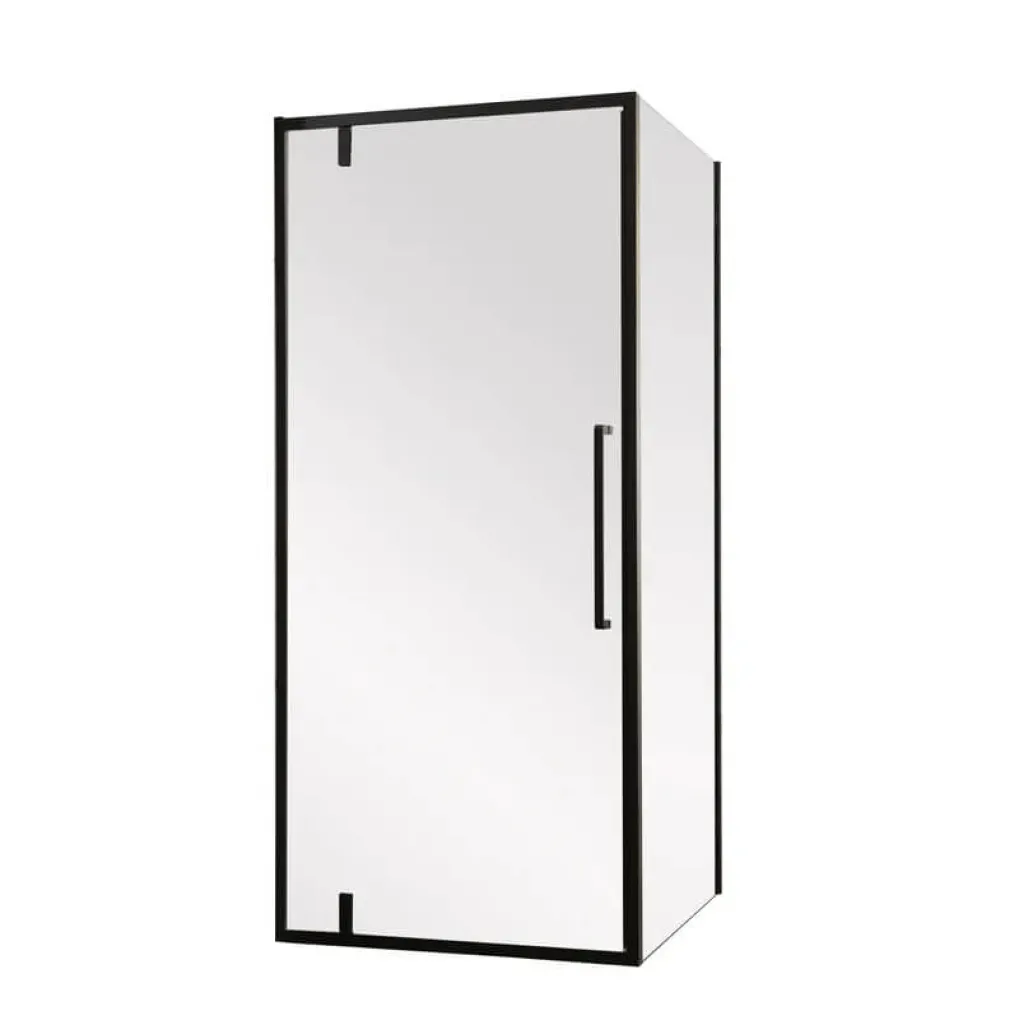 Душевая кабина без поддона Mixxus Premium Bevel SC01-90x90x195-TR Black (MI6864)- Фото 1