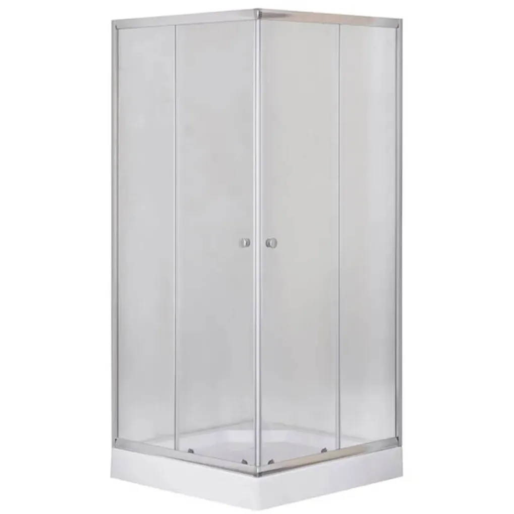 Душевая кабина Mixxus CUBIC SCT01-90x90x195-FB Chrome (MI6903)- Фото 1