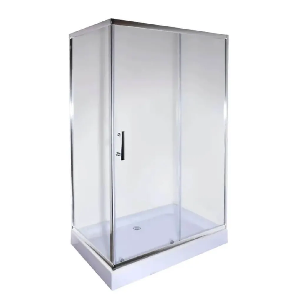 Душевая кабина Mixxus Hard SCT01-100x90x198-TR Chrome (MI6909)- Фото 1