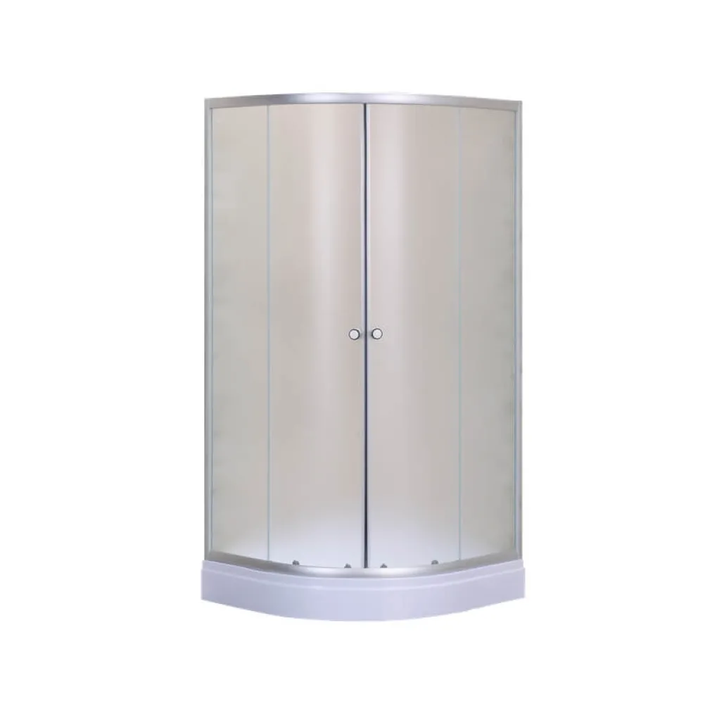 Душевая кабина Mixxus Plain SCT02-90x90x195-FB Satin (MI6896)- Фото 2