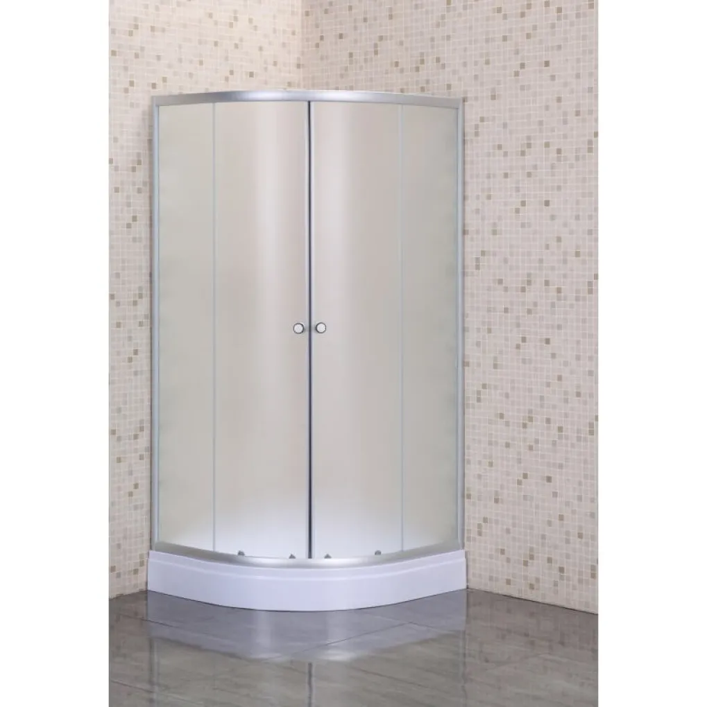 Душевая кабина Mixxus Plain SCT02-90x90x195-FB Satin (MI6896)- Фото 4