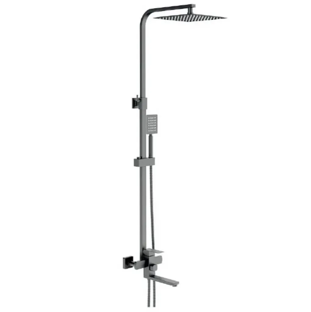 Душевая колонна со смесителем Mixxus KUB-007-J GRAPHITE (MI6220)- Фото 1