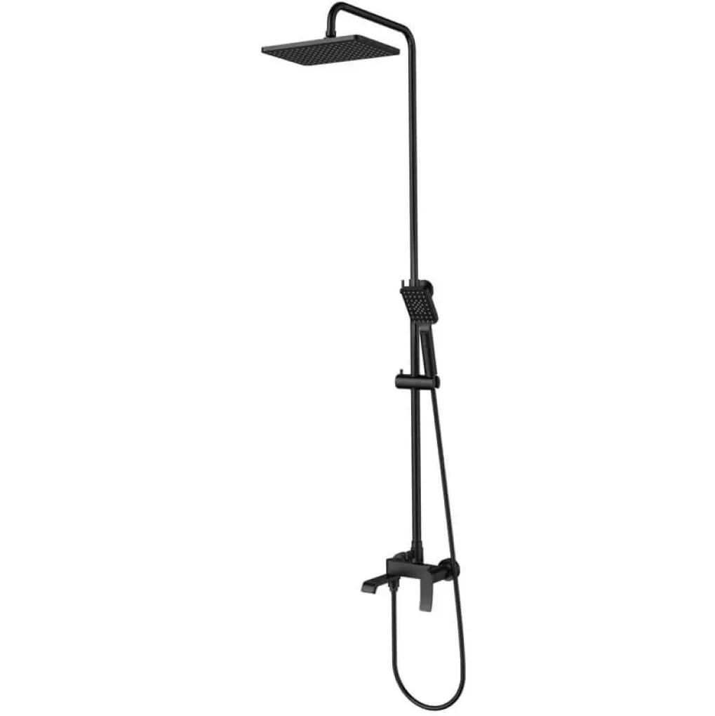 Душевая колонна со смесителем Mixxus Premium DALI 009-J Black (MI6754)- Фото 1