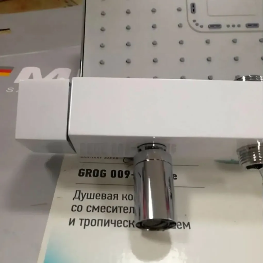 Душевая колонна со смесителем Mixxus Premium Grog 009-J White (MI5942)- Фото 3