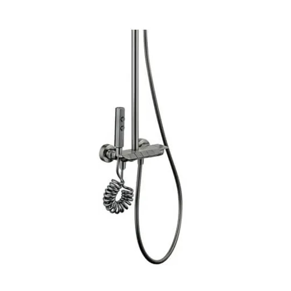 Душевая колонна со смесителем Mixxus Premium MARLIN 009-J Графит (MI6831)- Фото 4