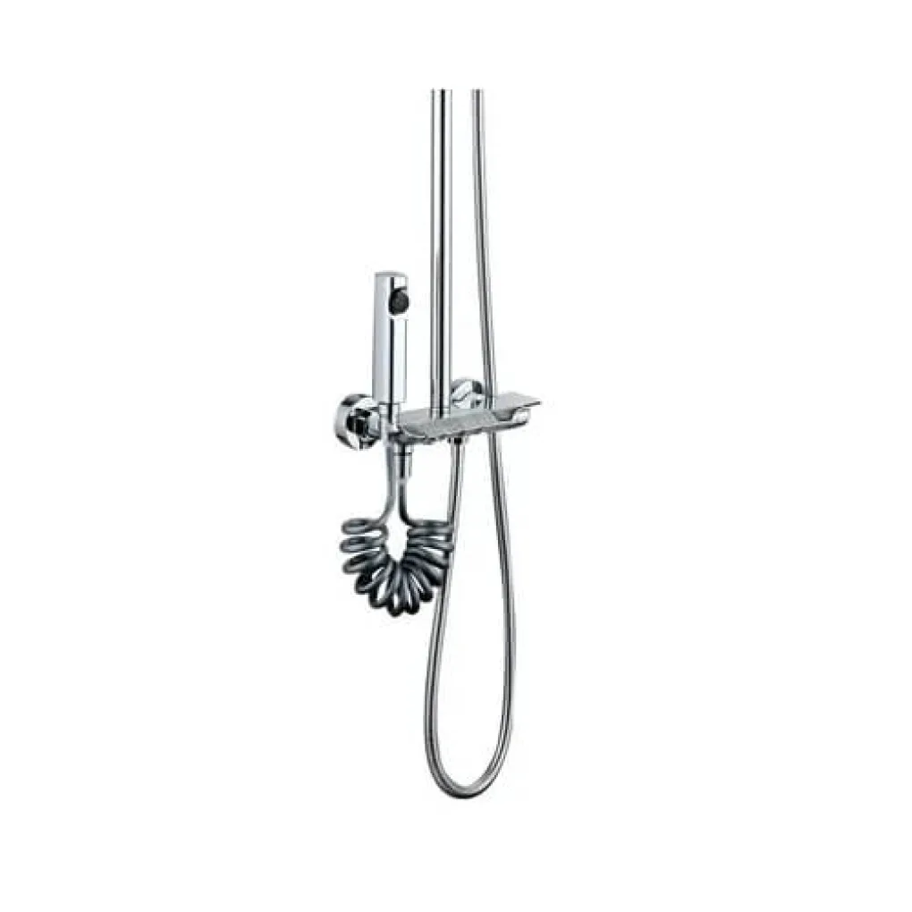 Душевая колонна со смесителем Mixxus Premium MARLIN 009-J Хром (MI6830)- Фото 4
