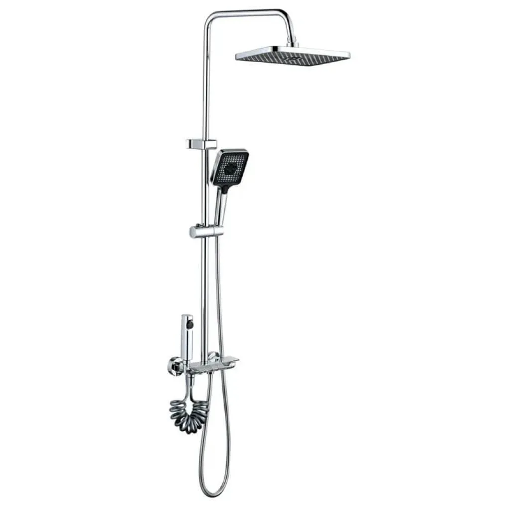 Душевая колонна со смесителем Mixxus Premium MARLIN 009-J Хром (MI6830)- Фото 1