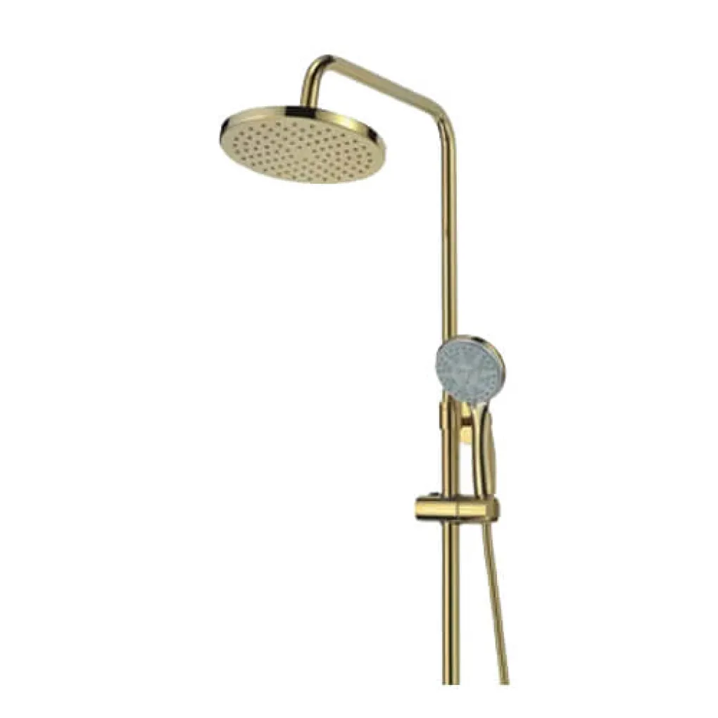 Душевая колонна со смесителем Mixxus Premium Retro Gold-009-J (MI5852)- Фото 2