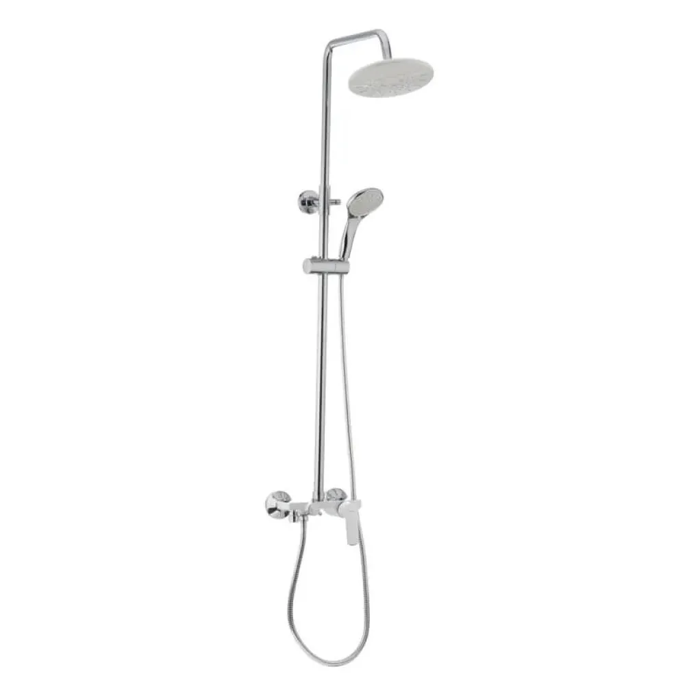 Душевая колонна со смесителем Mixxus Premium SOFIA White/Chr-009-J (MI1667)- Фото 1
