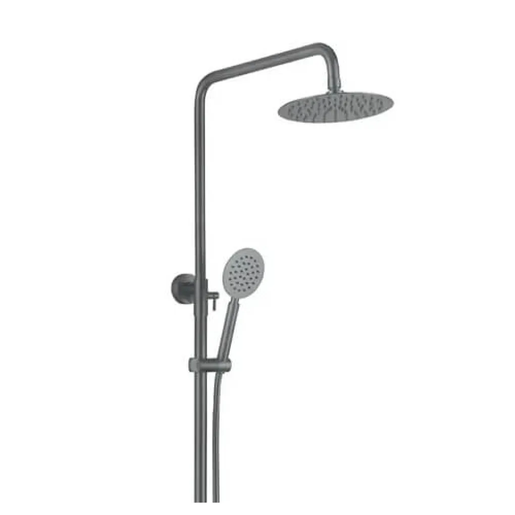 Душевая колонна со смесителем Mixxus SUS-003-J Graphite (MI5909)- Фото 2