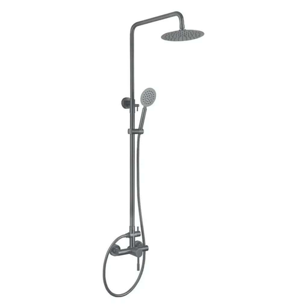 Душевая колонна со смесителем Mixxus SUS-003-J Graphite (MI5909)- Фото 1