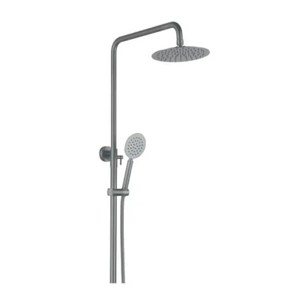 Душевая колонна со смесителем Mixxus SUS-009-J Graphite (MI5910)- Фото 2