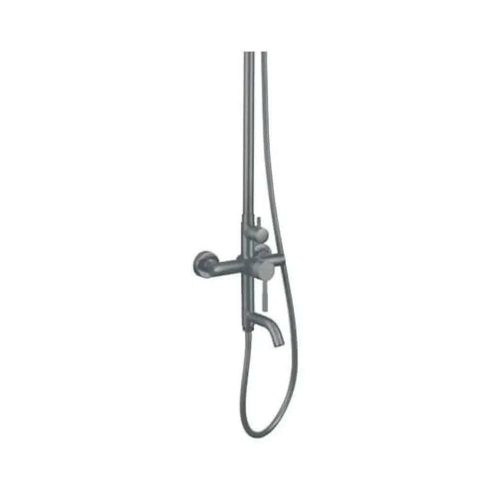 Душевая колонна со смесителем Mixxus SUS-009-J Graphite (MI5910)- Фото 3