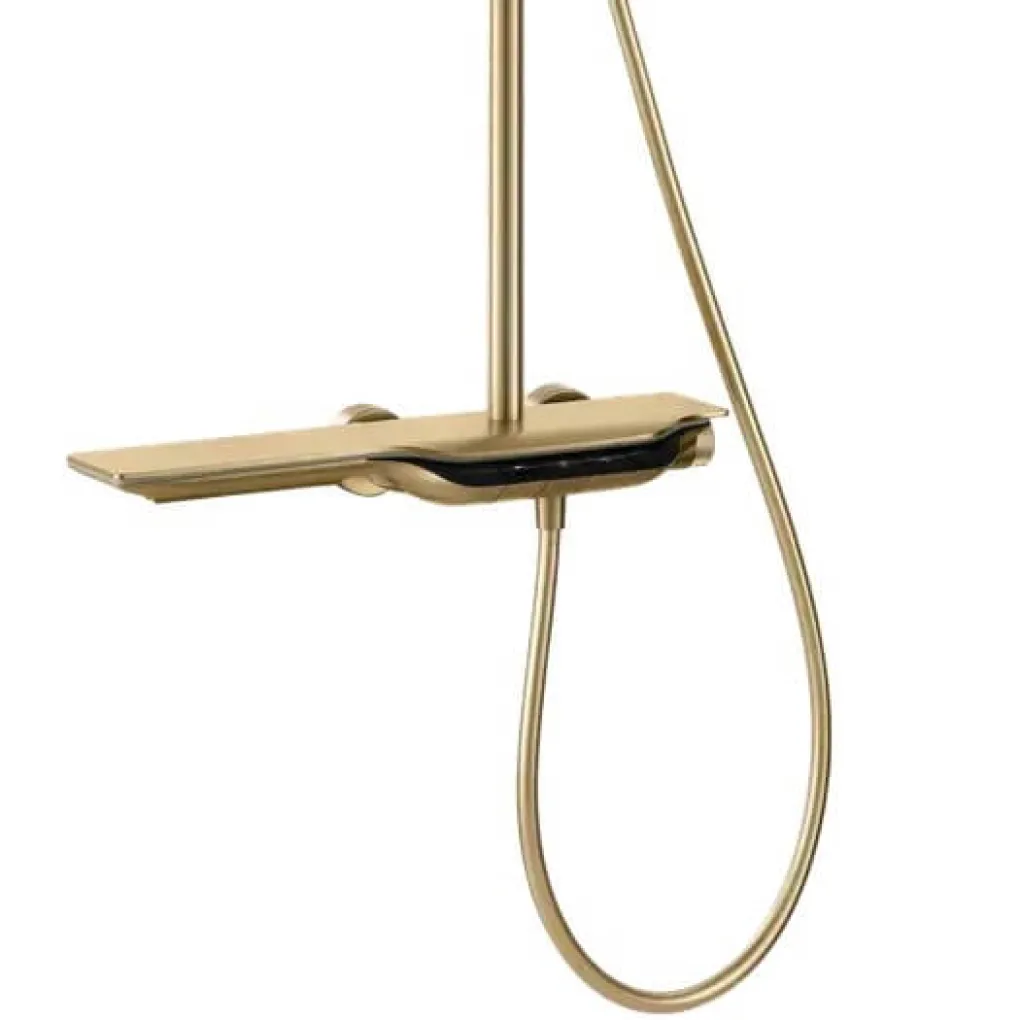 Душевая система Mixxus Premium SPACE-009-J Brushed gold (MI6541)- Фото 2