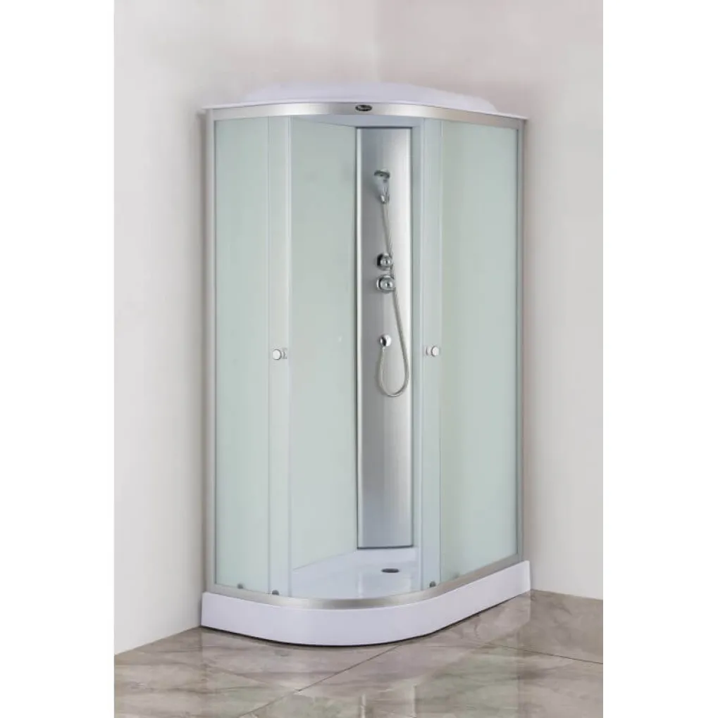 Душевой бокс Mixxus WAVE SB02-120x80x215-R-FB Satin с низким поддоном (MI6893)- Фото 4
