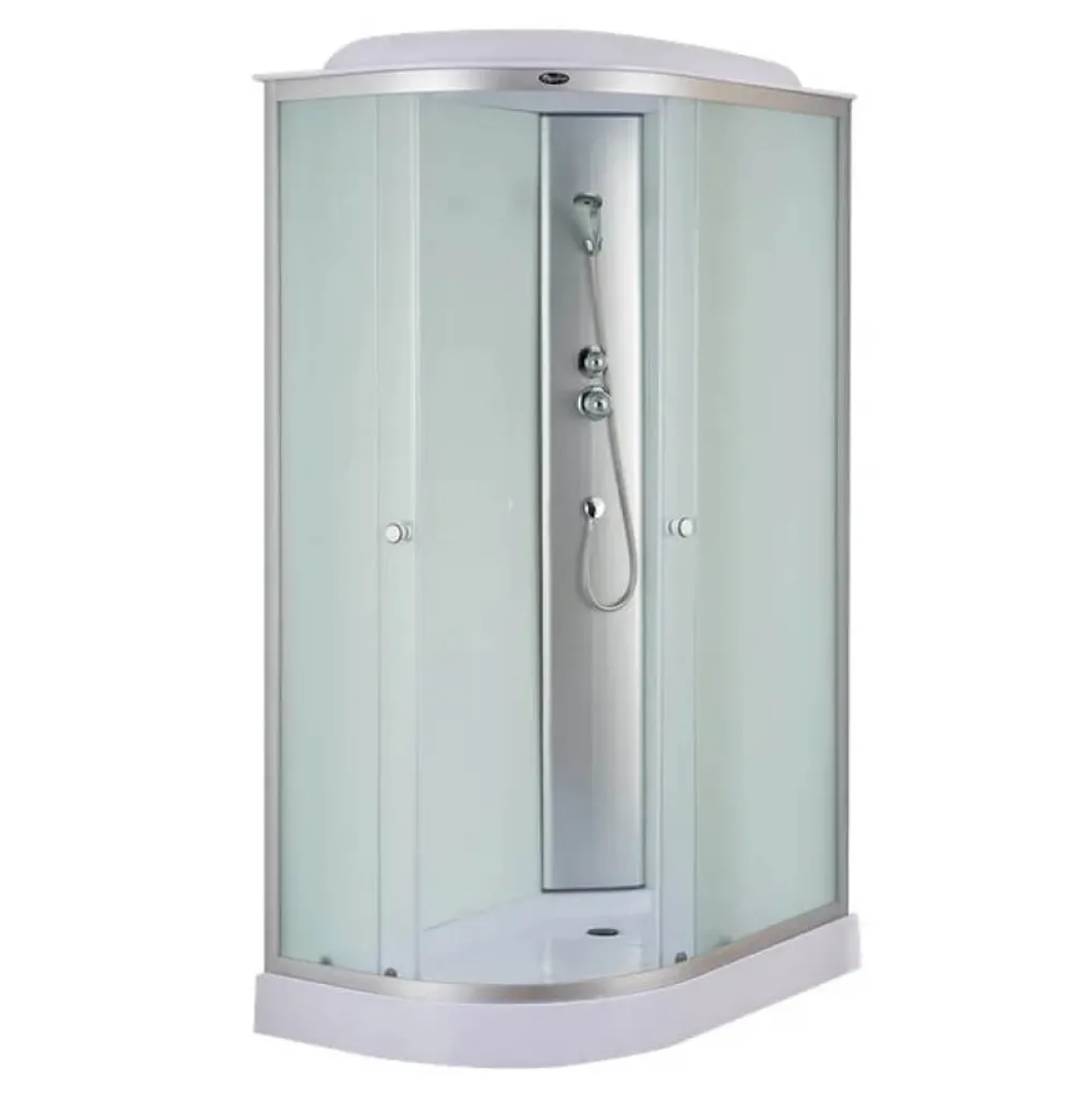 Душевой бокс Mixxus WAVE SB02-120x80x215-R-FB Satin с низким поддоном (MI6893)- Фото 1