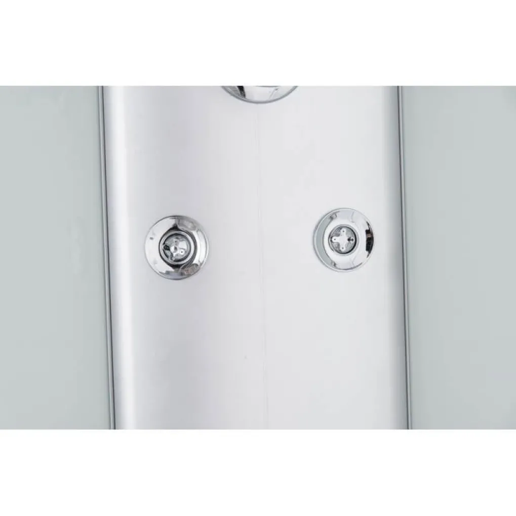 Душевой бркс с гидромассажем Mixxus STRONG SBH01-90x90x215-FB Satin с высоким поддоном (MI6888)- Фото 3