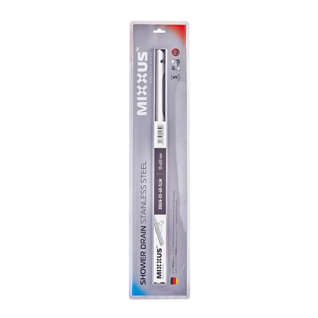 Душевой трап Mixxus Drain-05-60-Slim 30x600 мм (MI6165)- Фото 3